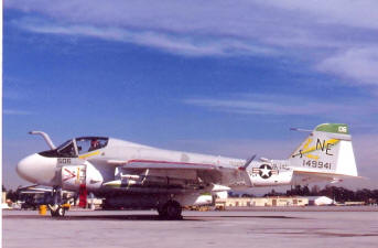 Navy Grumman A-6E #149941 Intruder Crash On September 30, 1983 Near ...